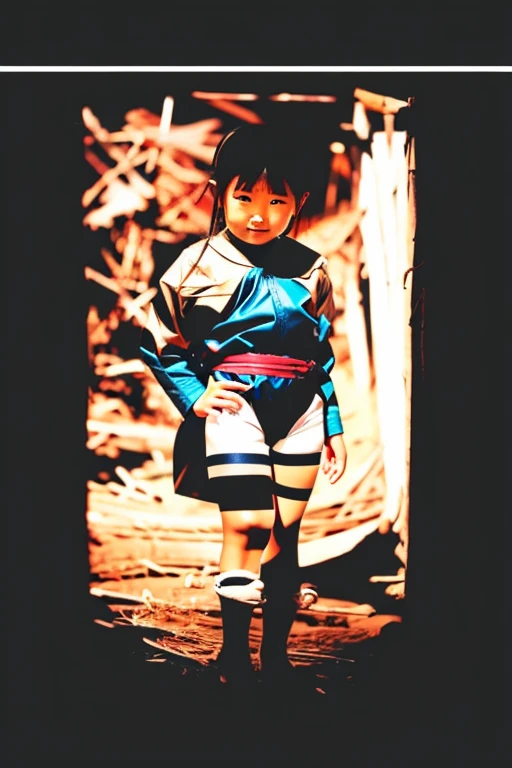 Mongolian Girl, 12, Diaper
