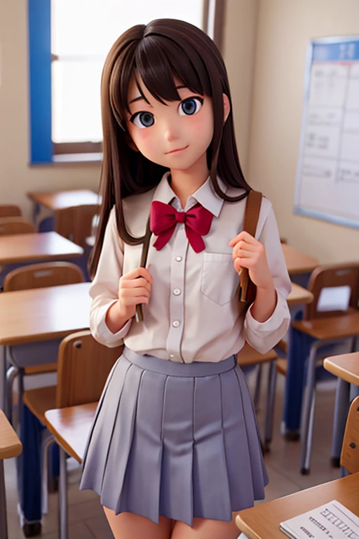 18age、male、high school student、During class、uniform、