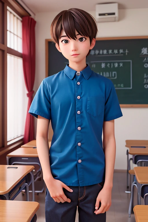 １８age、male、high school student、During class、male子生徒、male性、man,male,、neutral、Short Hair、