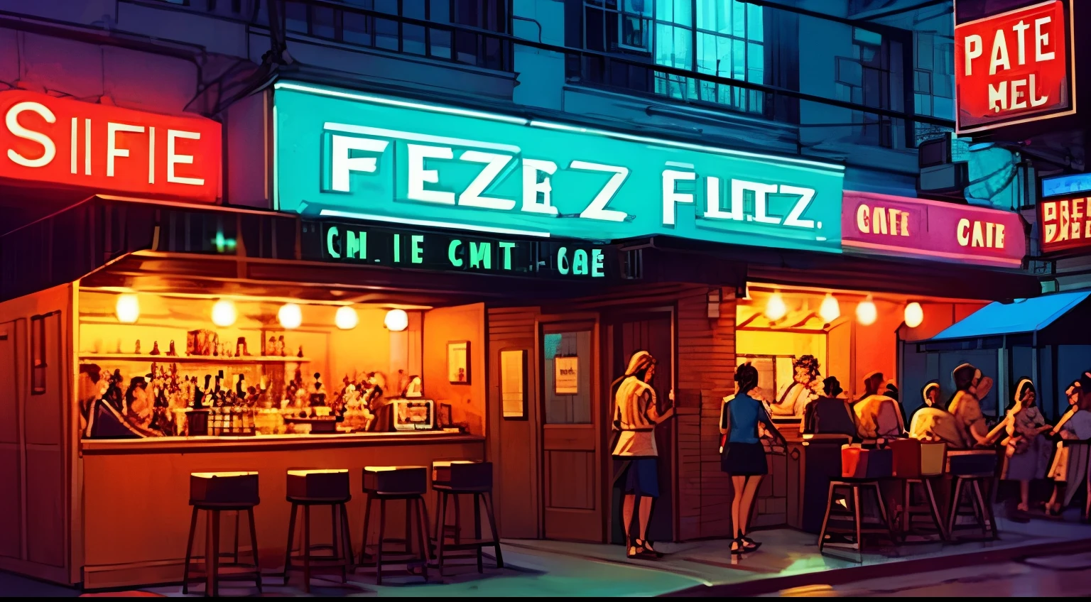 50s america lofi jazz retro　Cafe　BAR　NightCLUB