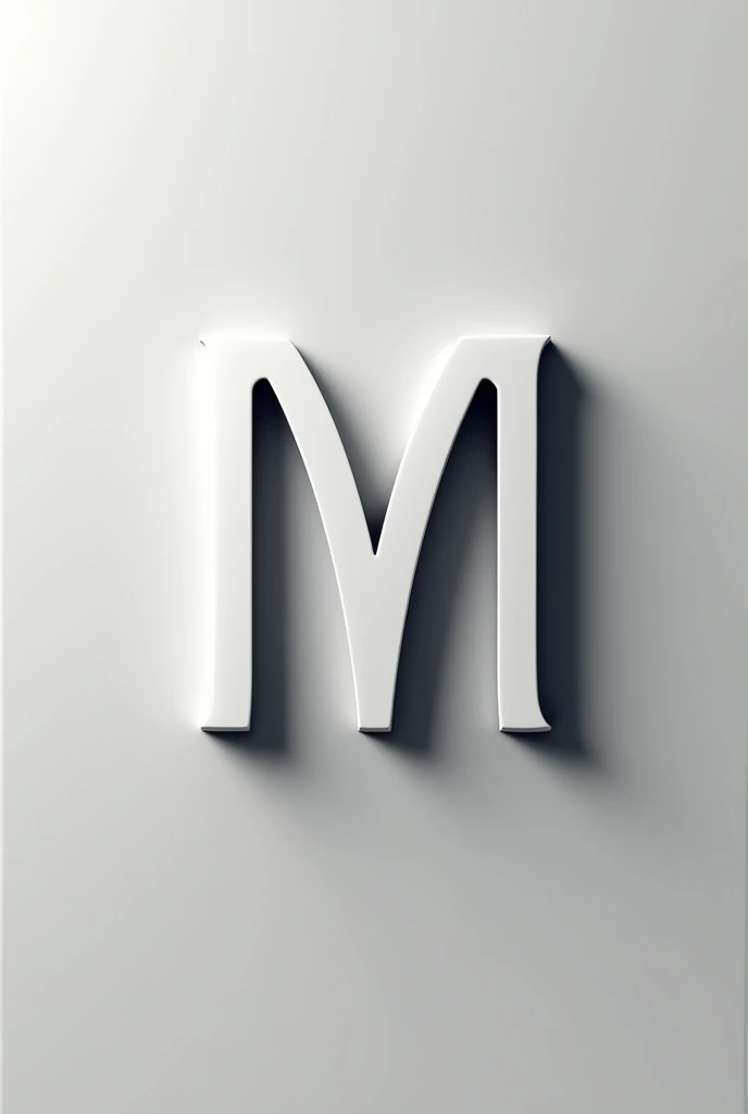 White letter M and C combined with black outline