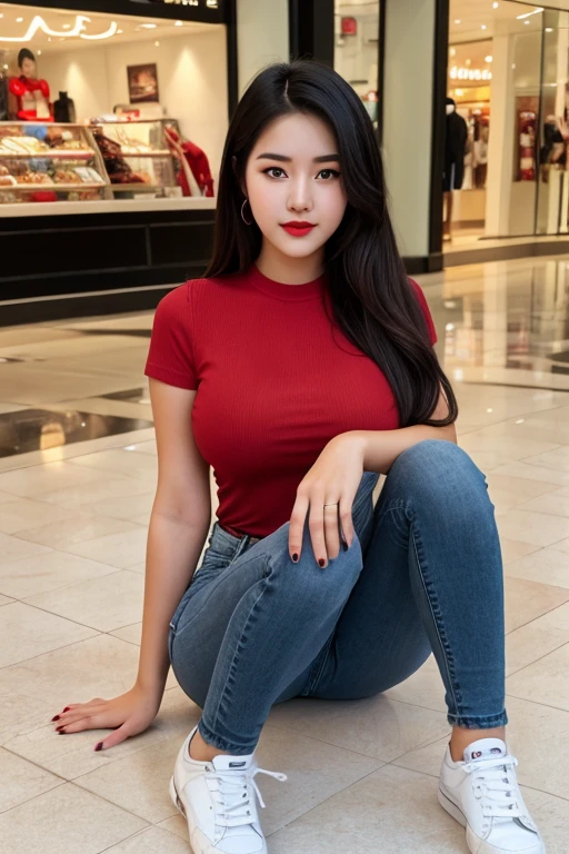 22 year old chinese girl with medium red hair with( dick in vagina:1.2),