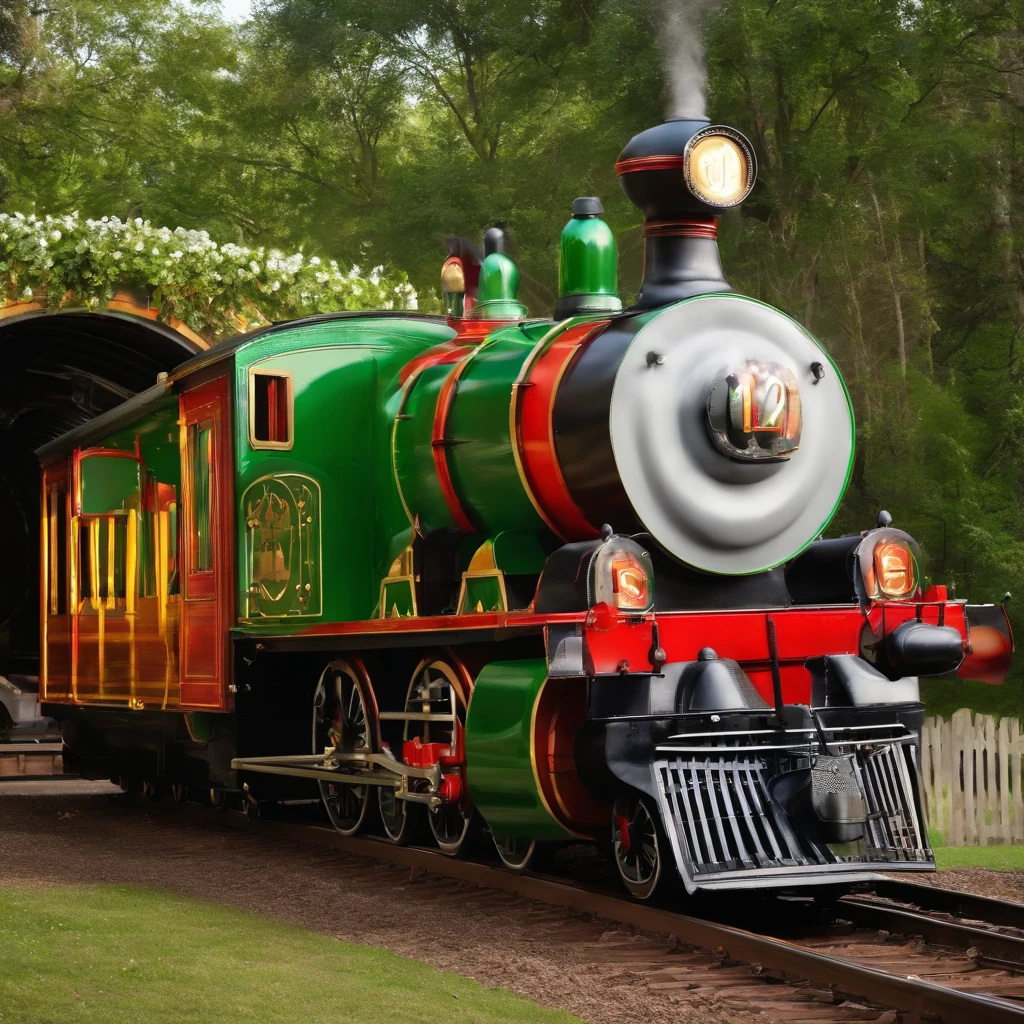 Multi-service train logo, decoration services and scenery creation for birthday parties and conferences