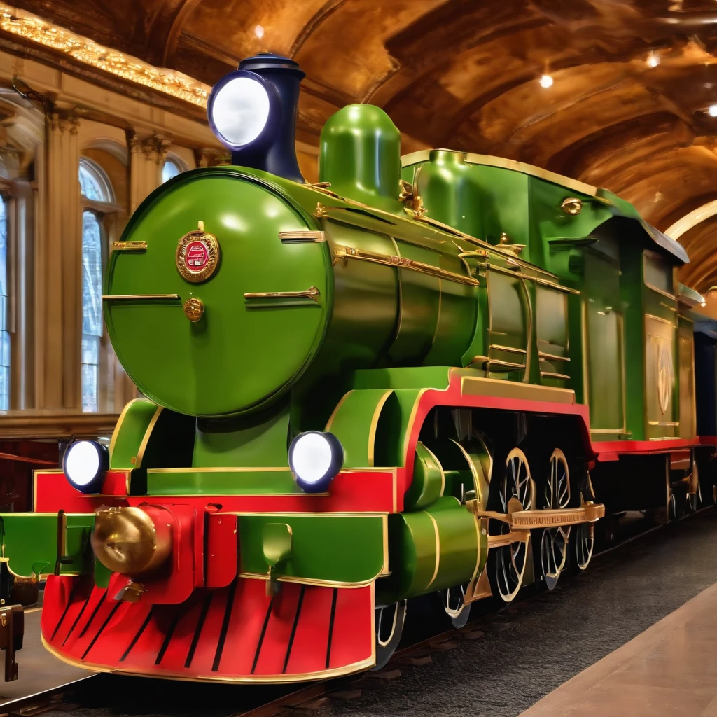 Multi-service train logo, decoration services and scenery creation for birthday parties and conferences