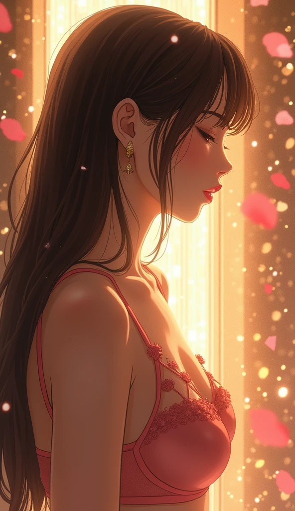 {{{{{3,318 trillion pixels high resolution, nsfw, The panting face and ample breasts of a girl I thought was still innocent, Realistic scenery and lovely nudity Japanese girl in a romantic Cylindrical crystal sparkling herbarium filled with flower oil, She's panting sleepy and pursing her lips just before accepting a cute kiss, unhooking her bra to reveal her nipples and full tits, She's kneeling straddling her lover and cowgirling, thicken the lips look pretty, Her fluffy skin and curvy back, Boobs are fluffy and bouncy, Tits that get rounder bigger}}}}}, {{{{{detail of The panting face of a neat and cheerful girl loved by everyone, Her cute nipples and supple legs and romantic panting Inside a sparkling herbarium in female hormones oil depicted in detail, Trapping her in a cylindrical sparkling herbarium and oiling her to make her pretty and sexy, sideboob}}}}},{{{{{The hormones in the sparkling herbarium cause the innocent girl to change rapidly tits swelled up to huge gazongas form two beautiful mountains revealing a tight cleavage, It's too cute and innocent to see her go into her own world  panting, magical in a romantic Cylindrical crystal herbarium filled with female hormones, All the sexiness that's amplified inside her makes her panting, Cuteness preserved forever shining in exchange for life from her, her beautiful slender underbust, slender curvy cute waistline, an lewd fetish for lips and necks and waistlines, her clearer nip line from underbust to hips, gloomy straight long wig, thick vivid lips}}}}},{{Extremely detailed}},{{{{{heroine girl's Sexually unused body with pure and innocent aura}}}}}