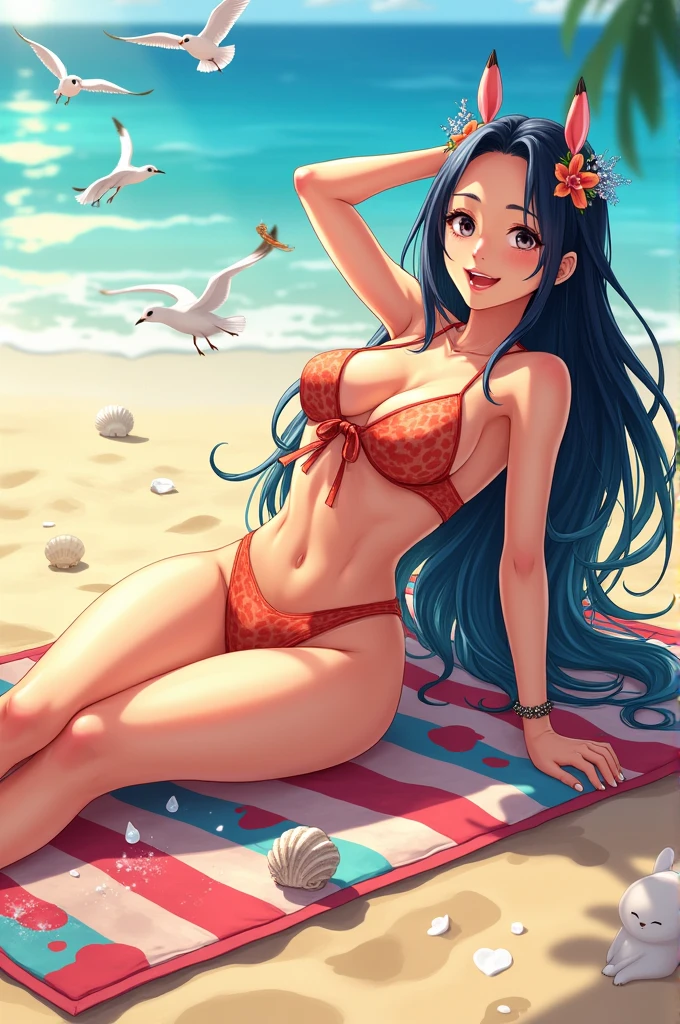 Adult nezuko in swimsuit