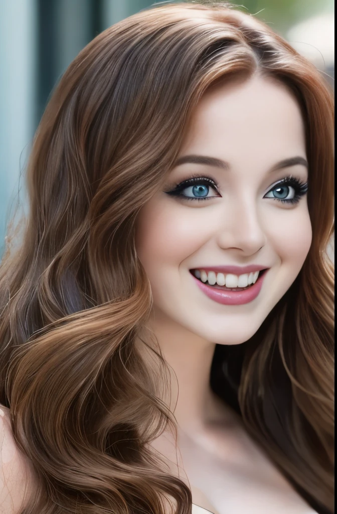 Realistic photo of (1 cute  actress) long straight hair, thin makeup, medium breasts, long dress, close up, Canon EOS clear facial features 8K high resolution, sharp detail, realistically