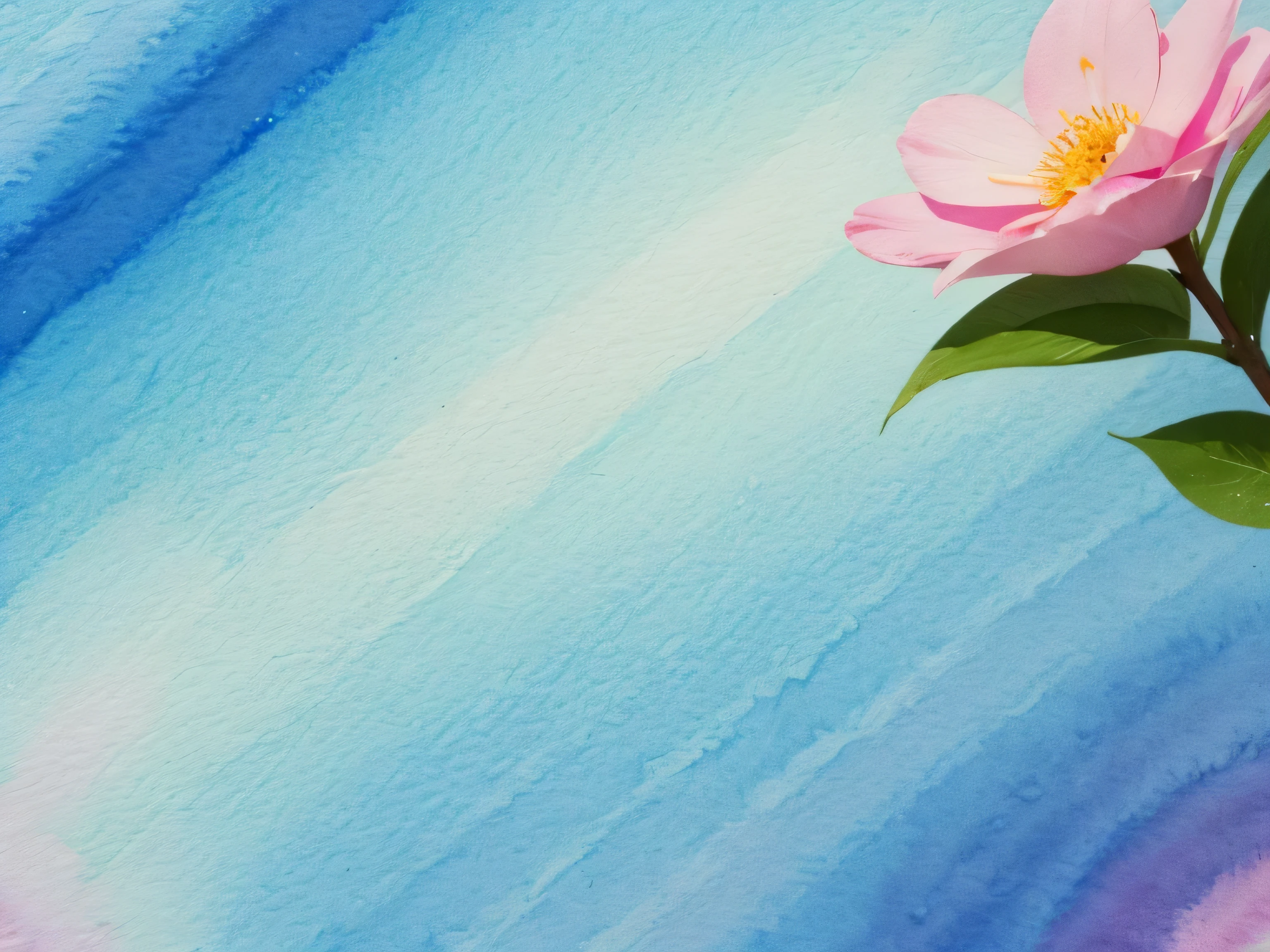 A gentle watercolor background
