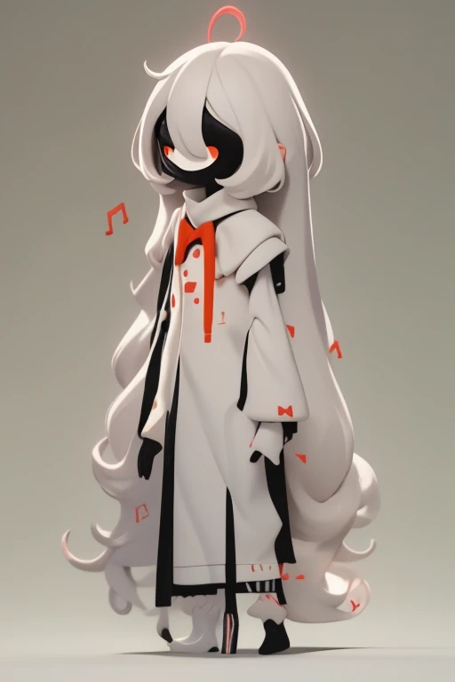 　Primary school students　young　small　height: 130cm　Standing picture Simple design　The dress is a one-piece　camisole　Sleeveless　No sleeve　Long Hair　Long black hair　Hair is black　Red eyes　Shoulder-baring ahoge　Kokeshi
