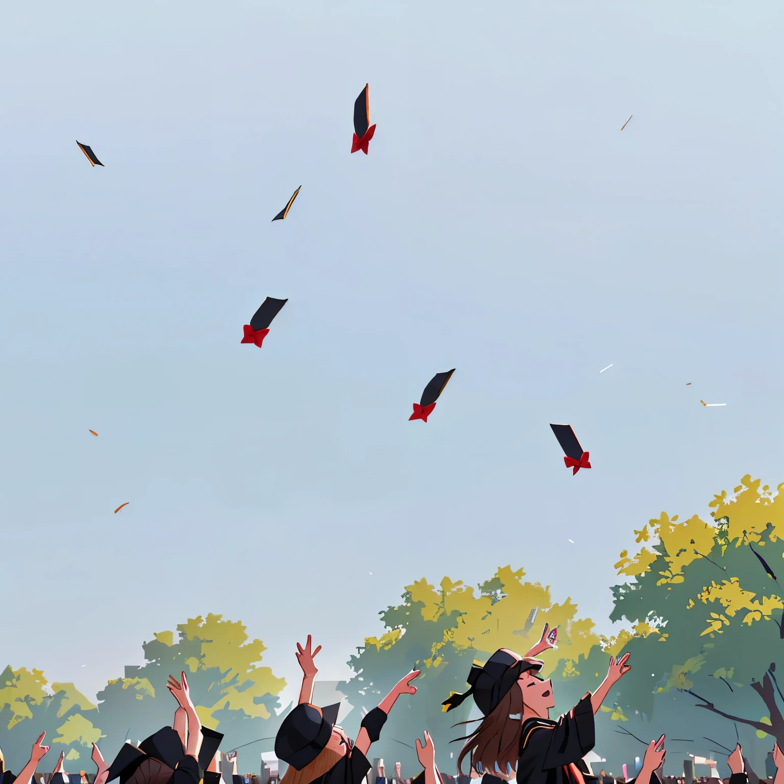 graduates throwing up black hats at graduation ceremony graduation photo graduate students Pixabay wearing graduation gown shutter high detail college university celebration exclusive high quality upload high quality image stock high quality photo popular photo profile picture