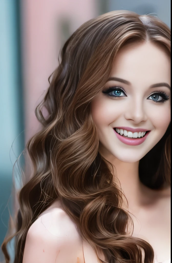 Realistic photo of (1 cute actress) long straight hair, thin makeup, medium breasts, long dress, close up, Canon EOS clear facial features 8K high resolution, sharp detail, realistically