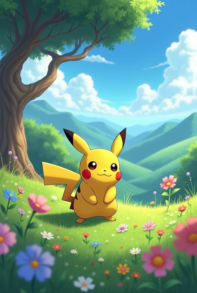 Pokemon x Ghibli style