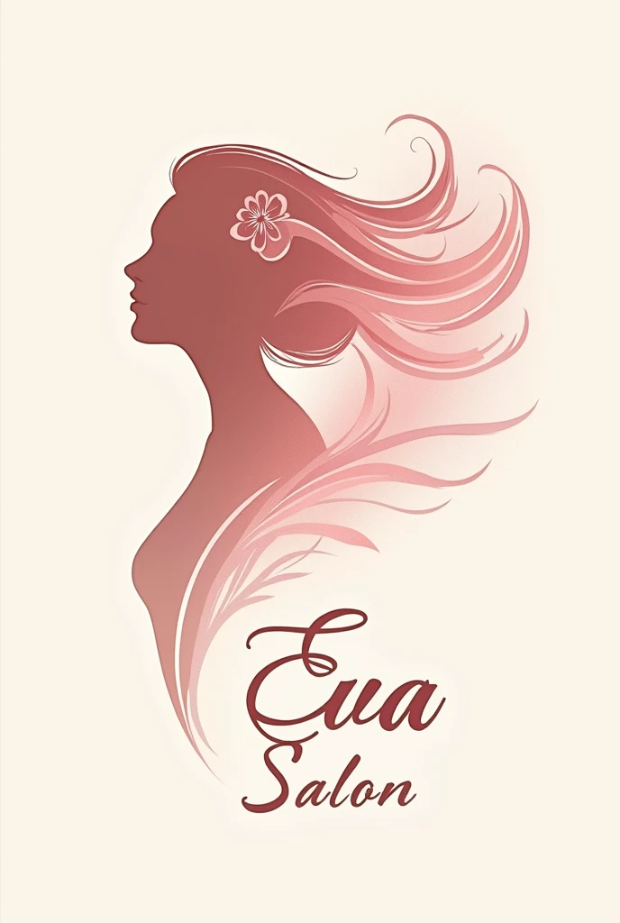 Create an imagotype inspired by a beauty salon with the name "Eva Salon" 