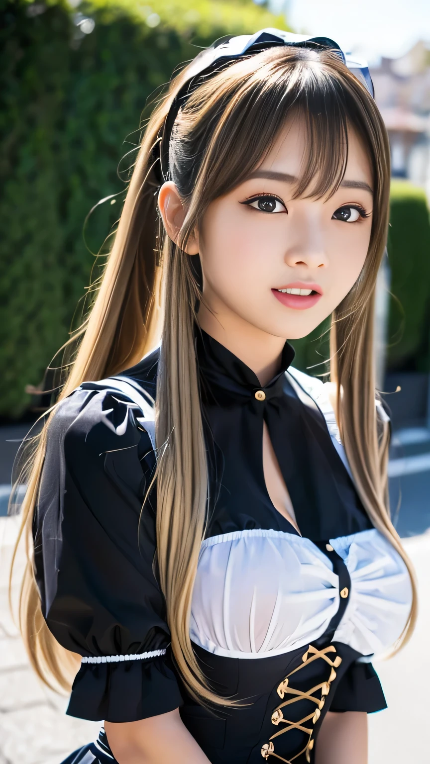 Sexy Big 、Sexy cute looks and cute 15 year old beautiful girl, beautiful and sexy face、A strong wind blows my hair in front of my face、length, Metallic blonde straight hair、beautiful, Cute and sexy eyes hidden behind long bangs, maid Cafe, Twin tails、Gothic Maid, BREAK ceremony,((masturbate violently:1.5)), ((Random sexy poses、put in、Deep joy, Ecstatic eyes:1.2)), ((I gasp hard:1.2))、Ecstatic face、Climax expression, Through clenched teeth、My whole body is convulsing、Official Art,Highly detailed CG Unity 8k wallpaper, (masterpiece:1.0),(highest quality:1.0), photo shoot, 8k, Browsing Caution, High resolution, Kodak Portrait 400, Film Grain, Lens flare brilliance,Very low camera angle, View your audience
