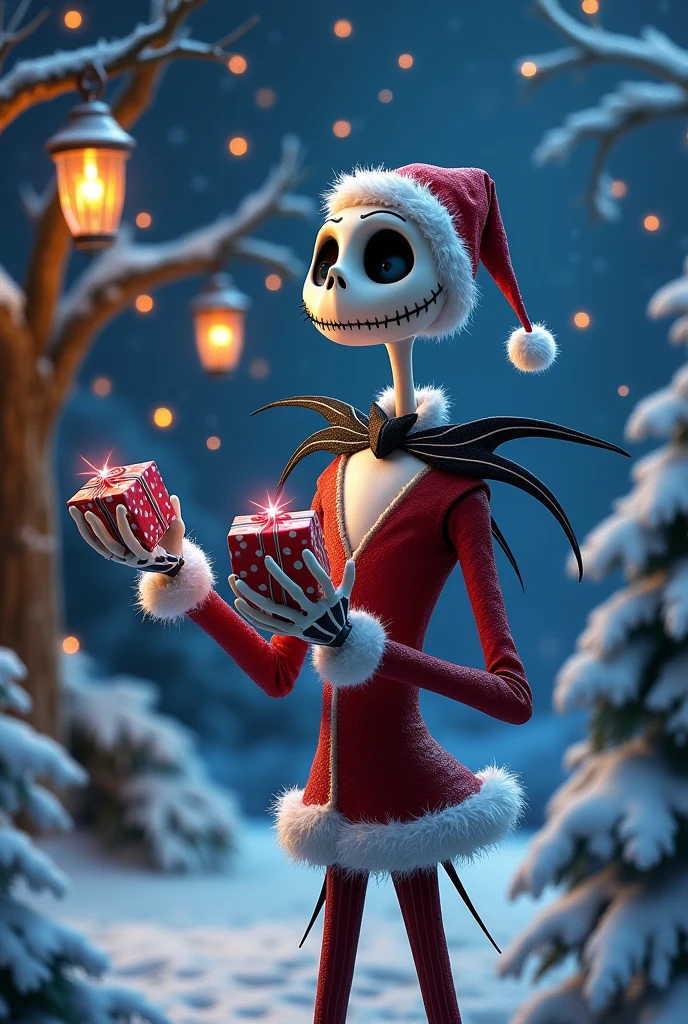 Jack Skellington Christmas side