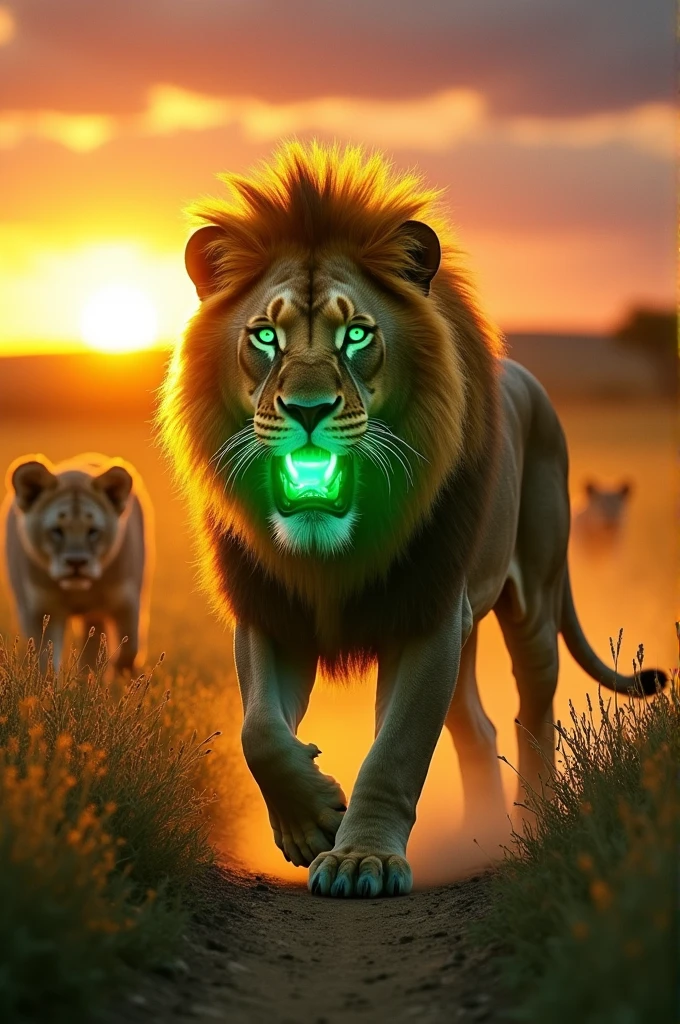 produce venom. Lions are mammals and do not possess venom glands or produce venom. They are apex predators that hunt and kill their prey using their physical strength, speed, and coordination.