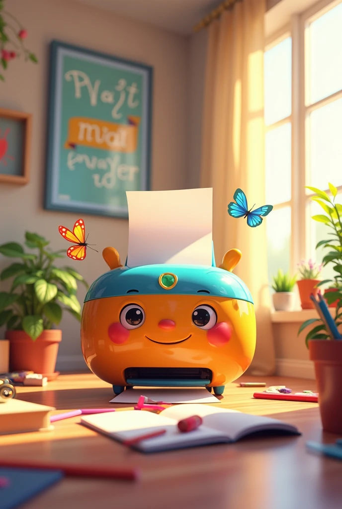 Animated printer