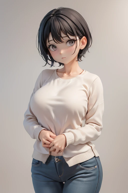 30-year-old woman、Mother,Married women,,Black Hair,Shortcuts、short hair、Casual wear、calm appearance、sweater、shirt、ポロshirt、Clothing patterns、Clothing Design、whole body、
Hand on the chest that is being held、My breasts are being massaged、A man is rubbing my breasts、Man&#39;s arm、Adult male behind、Focusing on couples (Men and women)、後ろからMy breasts are being massaged、Two characters、A large number of hands、Hand on stomach、My arm is being grabbed、Soft Breasts、Five fingers、men and women、Glasses
