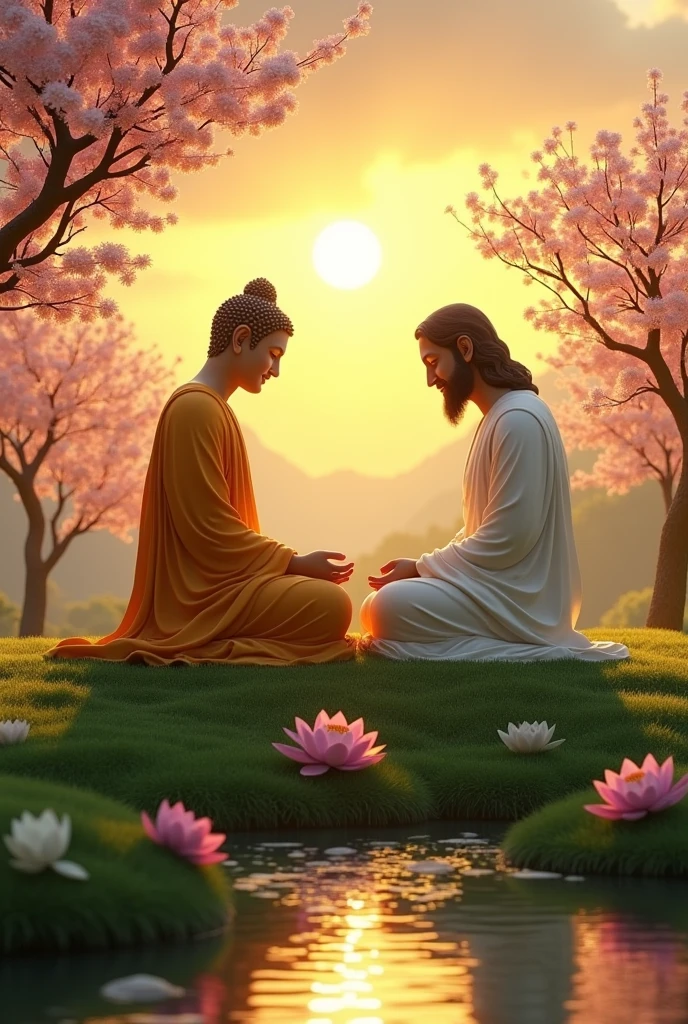 Buddha and Christ