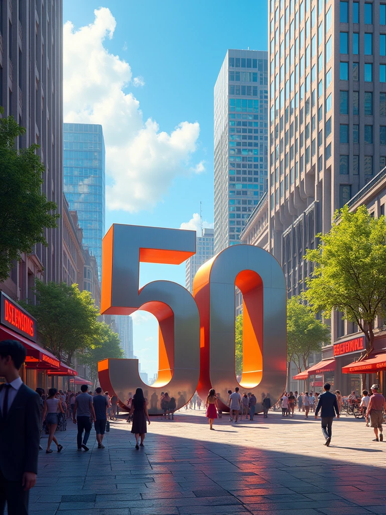 draw the perspective from the number 500