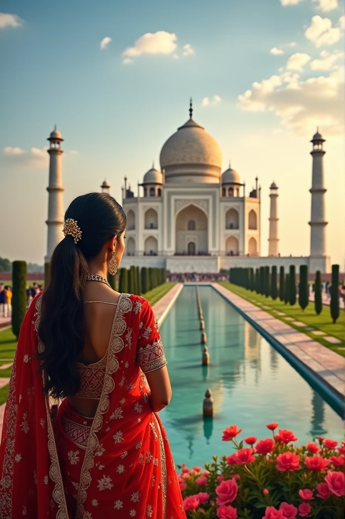 Creat taj mahal agracity realistic 