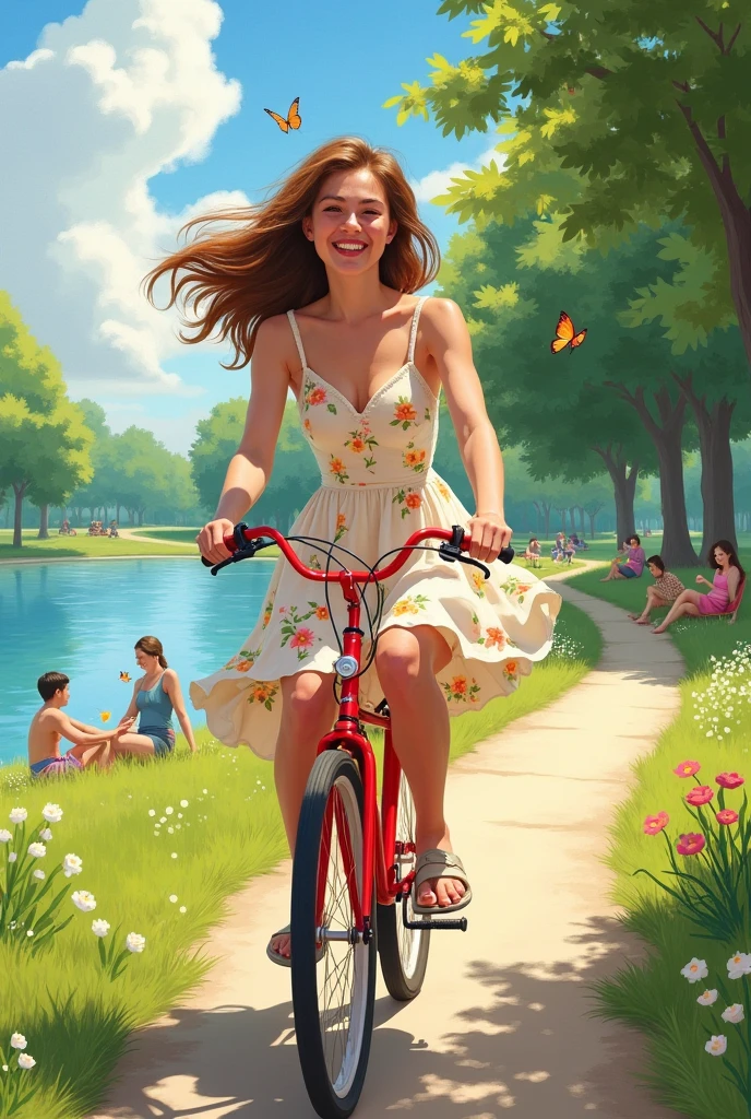 Today's challenge theme:Riding a Bicycle