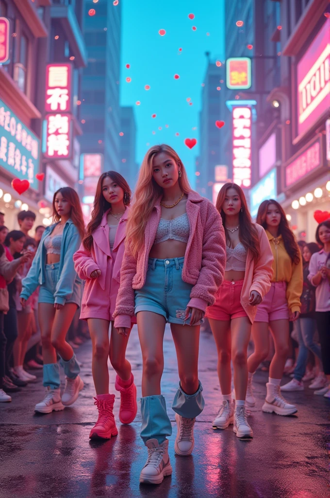 Create me a girl kpop group 10 members