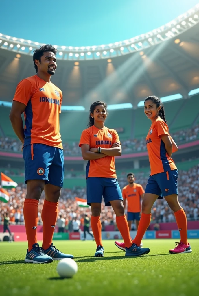 Neeraj Chopra, Manu Bhaker, Sarabjot Singh, Swapnil Kusale, Aman Sehrawat, and the Indian hockey team