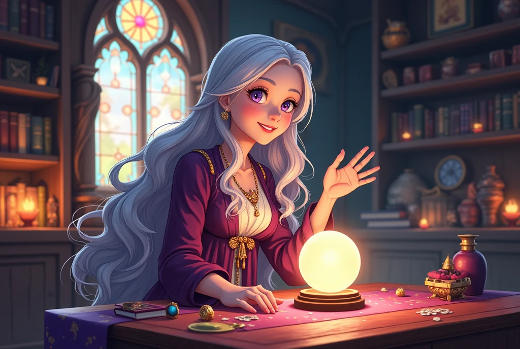 Confession Fortune Teller Grandma Anime