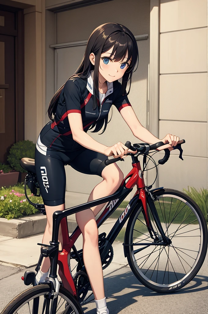 ride a bicycle