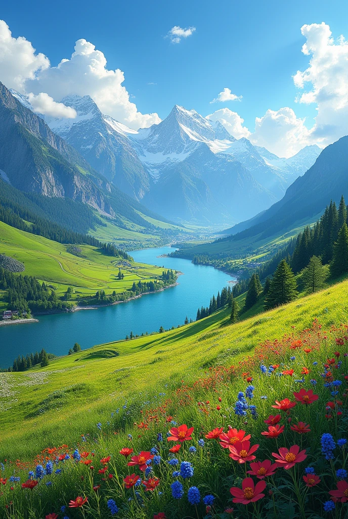 Beautiful natural scenery
