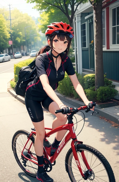 ride a bicycle