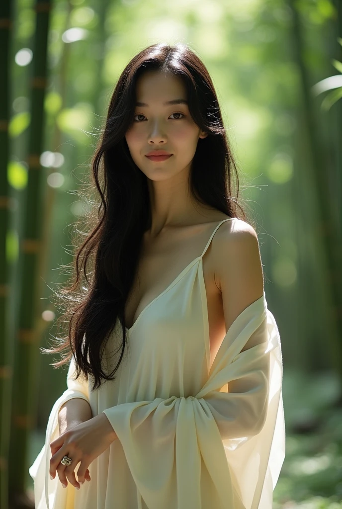 A Japanese woman without clothes
