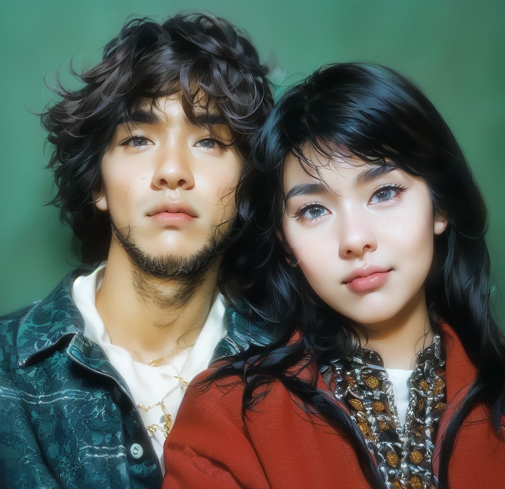 A man and a woman of Asian descent posing together in a photo., author：Tadashi Nakayama, Huang Yuxing and Takano Aya, Sakimi Chen, Kojima Ayami and Amano Yoshitaka, close up!!!!!, Lingmei you today, Japanese live-action movies, OMG, Takahashi Makoto, author：Toshiro Nishida