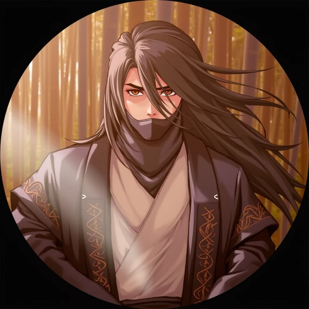 Japanese Ninja, Portraiture, Realistic, figure