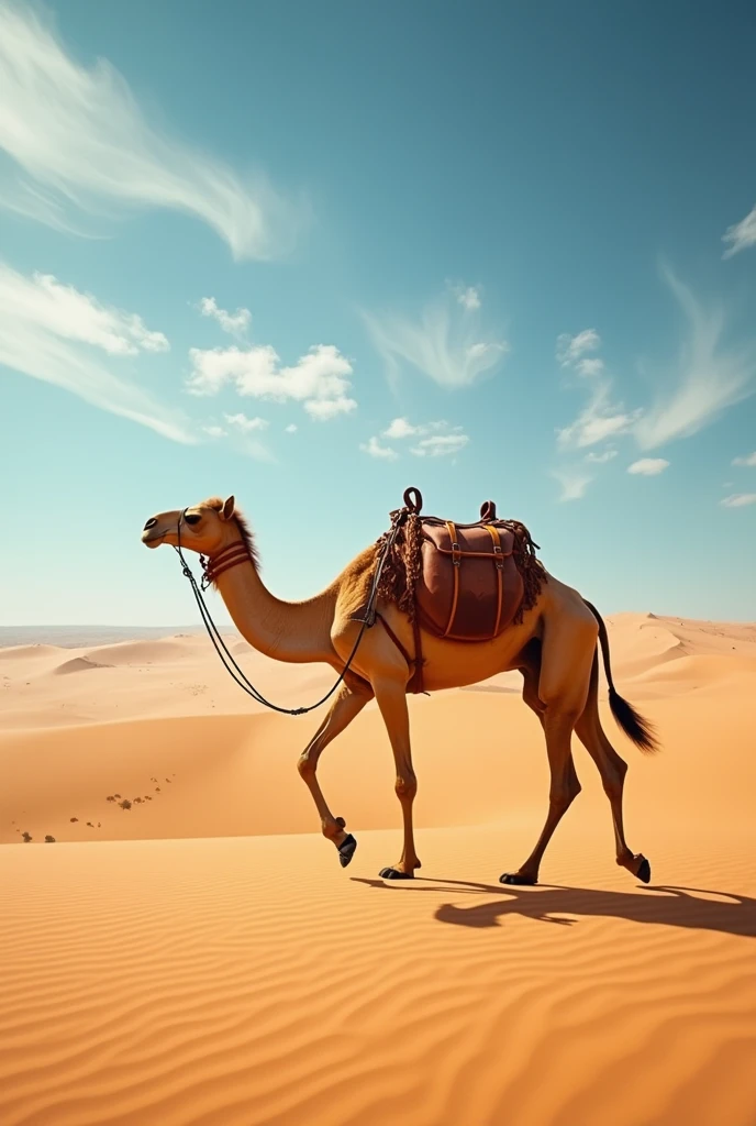 In the desert, who’s walking there?
A camel with humps, and sandy hair!
He carries water, day and night,
Across the dunes, under the sunlight!