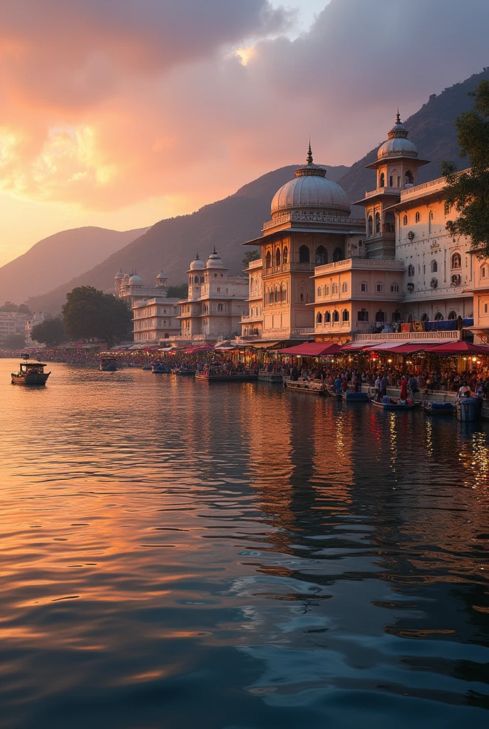 City of Lakes in Udaipur, india