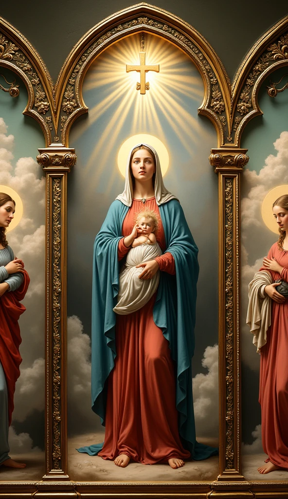 The Triptych of Mary, Mother of Jesus, and her Biography, The Virtues of Mary and the Images in the Triptych
