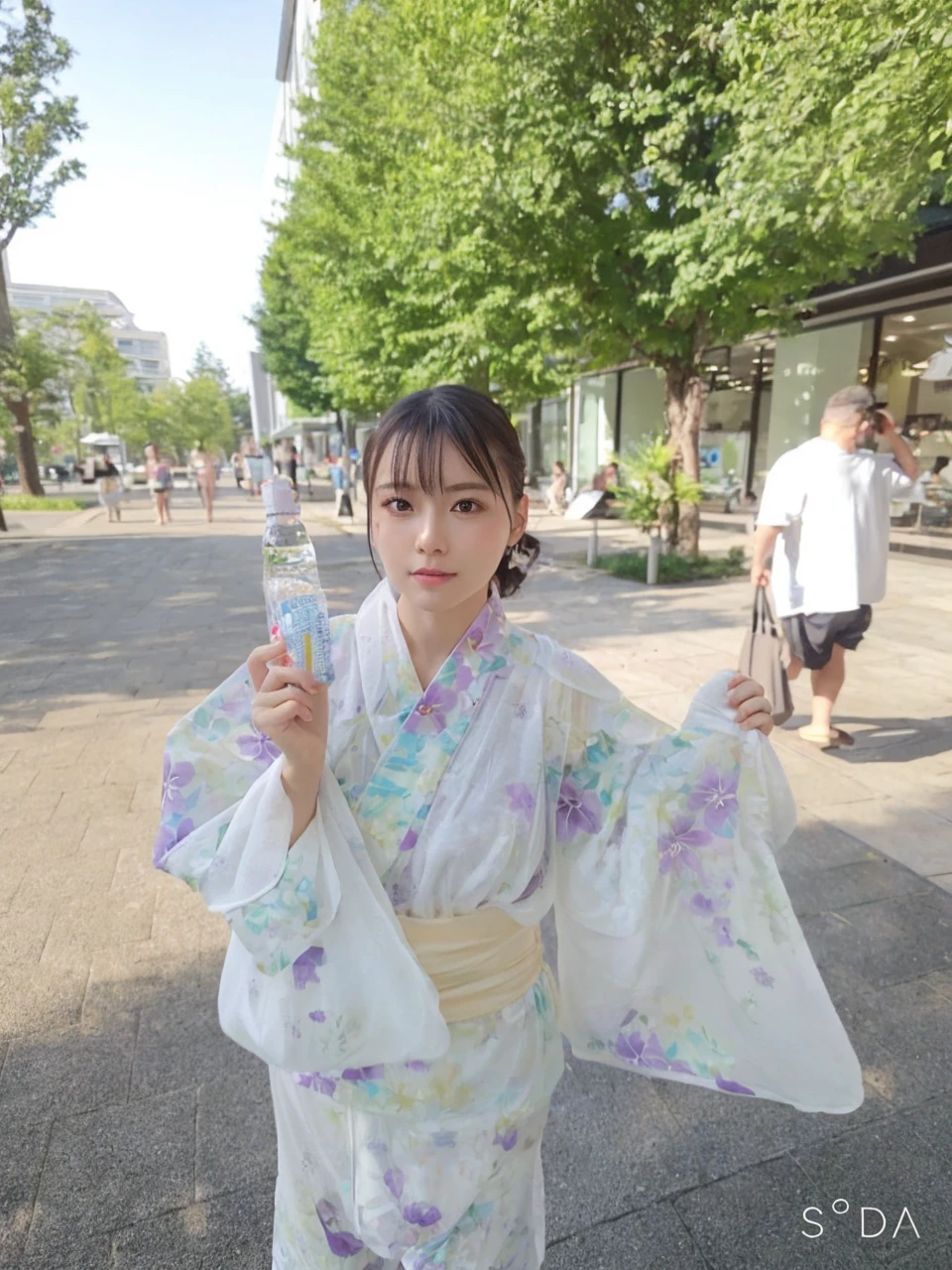 Highest quality,Realistic,超High resolution, RAW Photos,High resolution, Ultra-detailed,Beauty,cute,Undressing,young,The face is well-proportioned,Extremely small white swimsuit,Transparent clothes,live-action,Real,Japanese,Looks young,Nipples,Extremely See-through,
