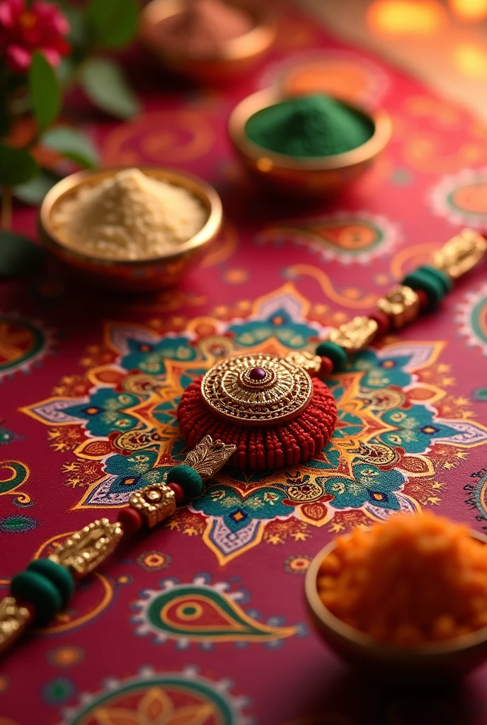  rakhi design make  study material 