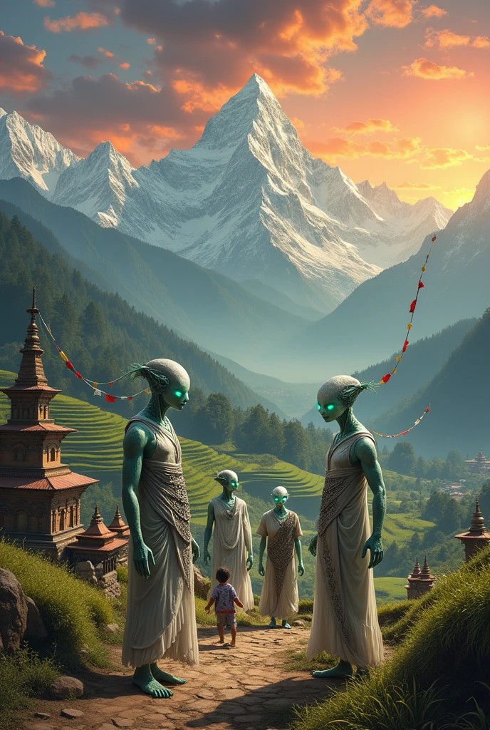 Aliens in nepal
