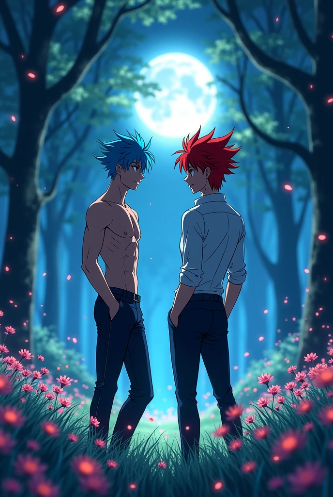 Naked anime men