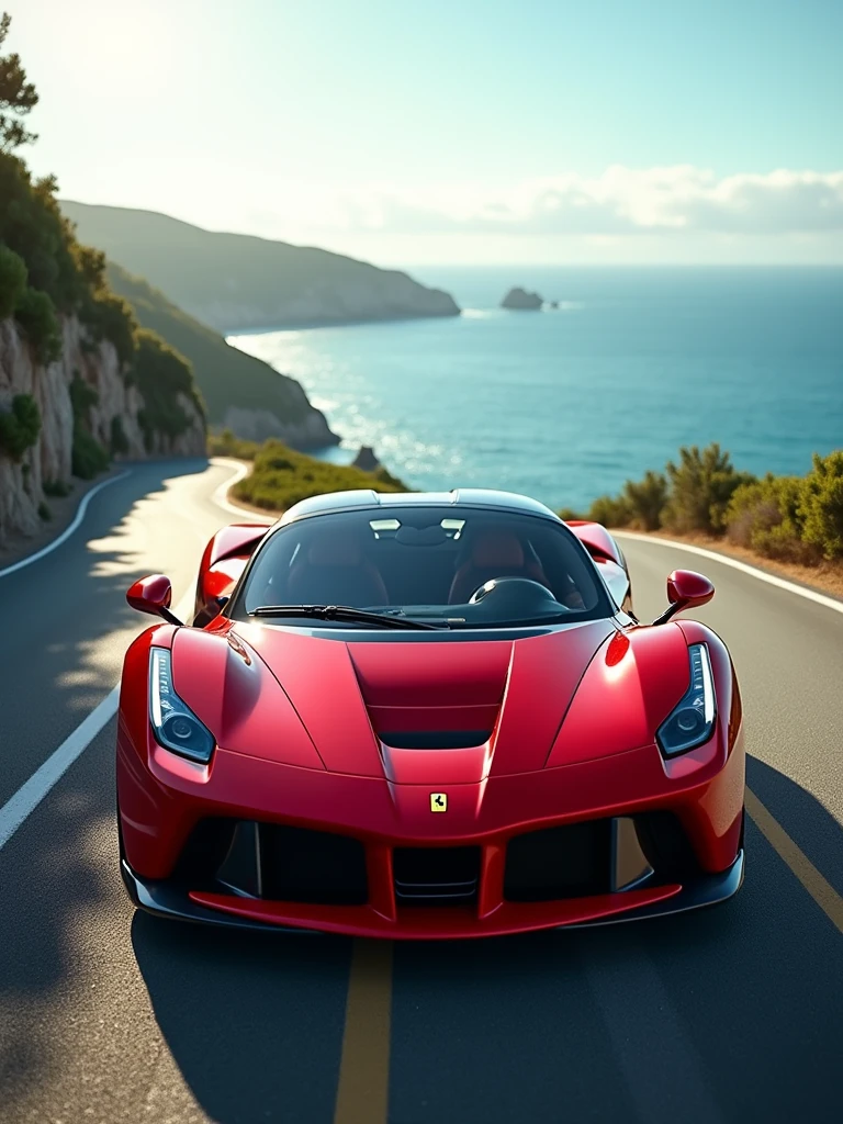 Ferrari,OC Rendering,ue5 rendering scene,reality,8k