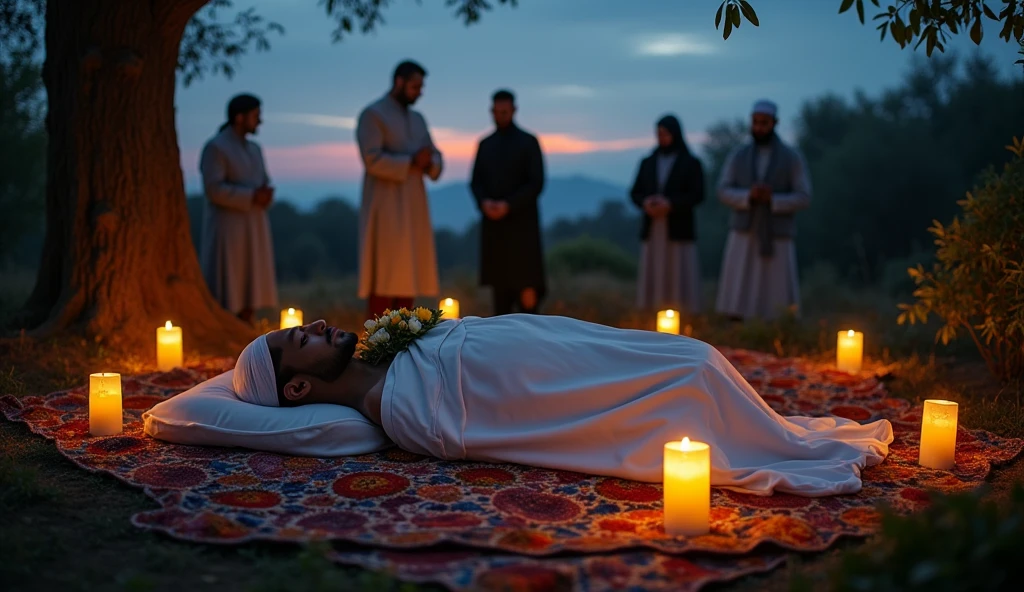 muslim manes in qabar death body in
