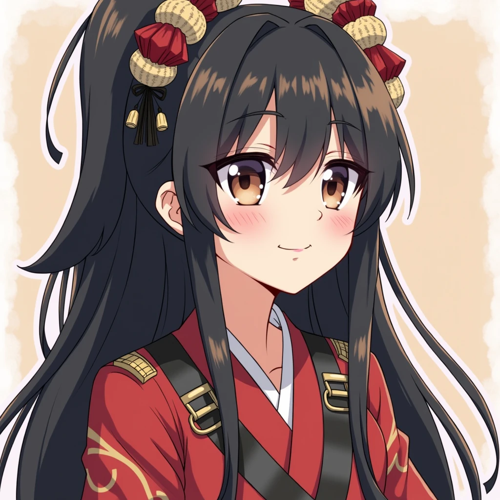 Anime-style Shibata Katsuie