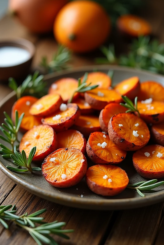 Roasted sweet potato