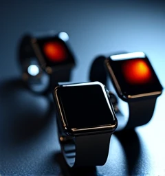image consist of smart watches add black shade