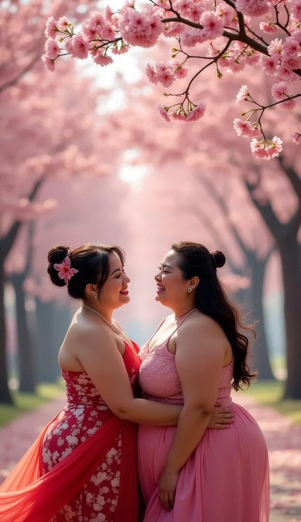 Two photos embracing LARGE BREASTS, CHINESE