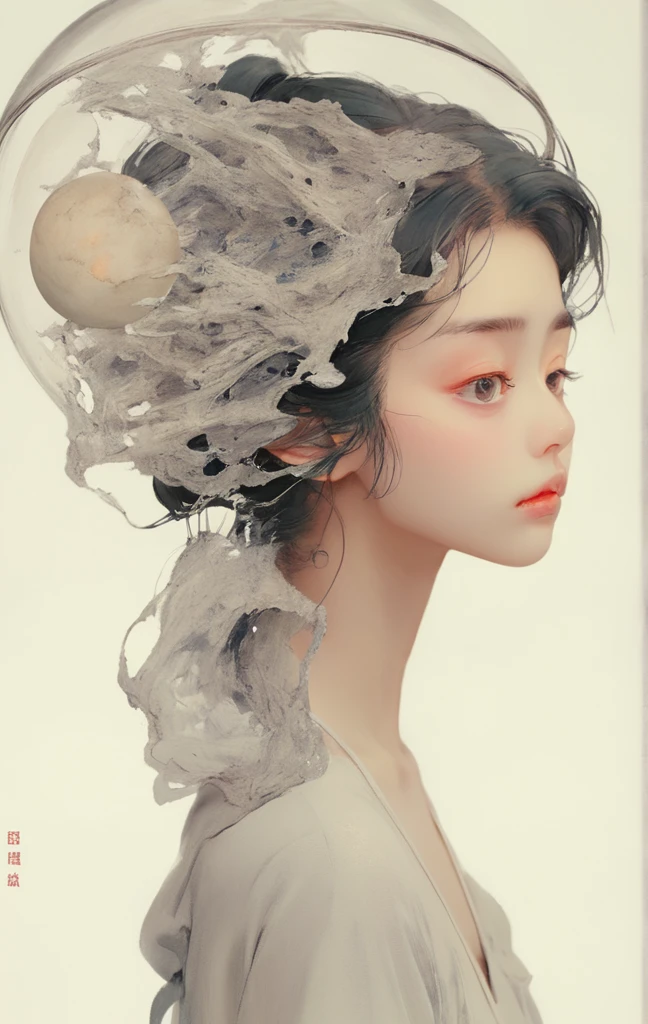 I was born to fall in love
You know, We're all alone
Hold your dreams it never ends
Naked eyes in the sky、Special shaped head、Planet Head,
