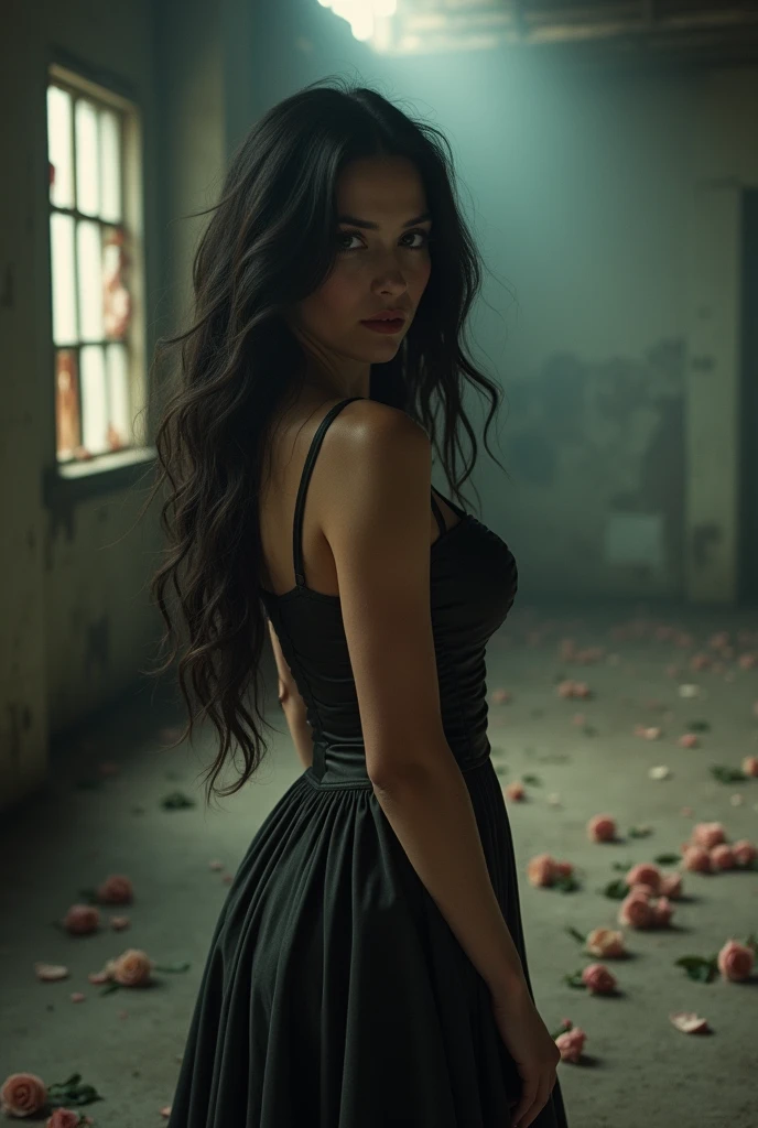 Busty woman hanged to death looks like Penelope Cruz